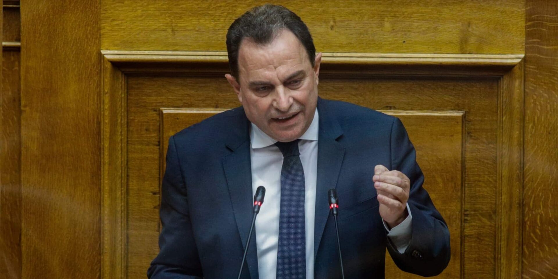 Ο υπουργός Αγροτικής Ανάπτυξης, Γιώργος Γεωργαντάς