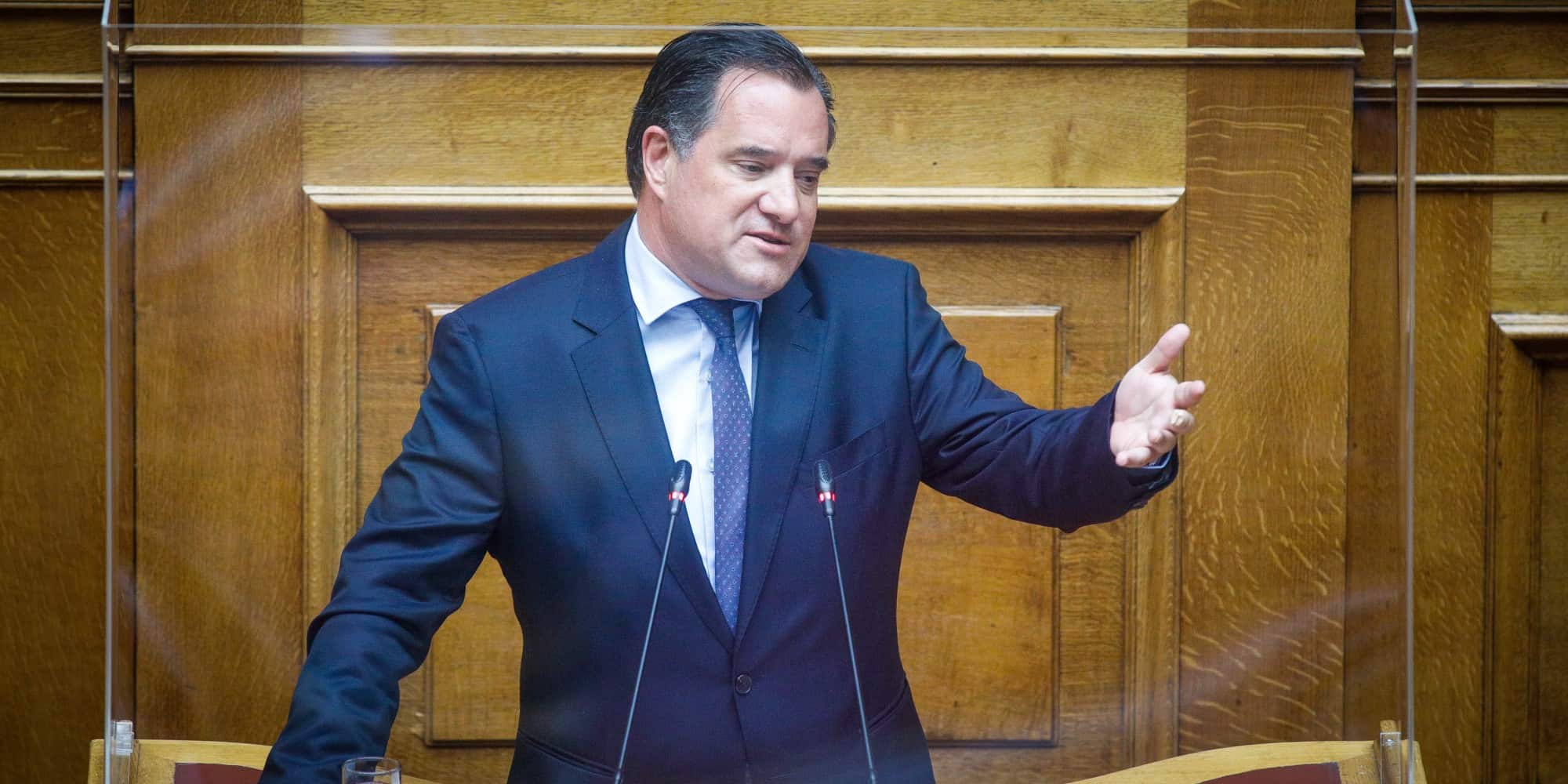 Ο υπουργός Ανάπτυξης και Επενδύσεων, Άδωνις Γεωργιάδης
