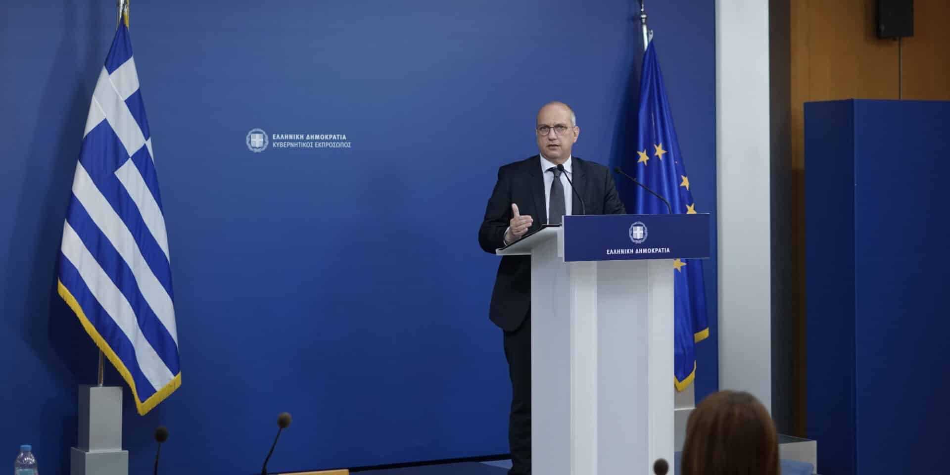 Ο κυβερνητικός εκπρόσωπος, Γιάννης Οικονόμου/ Eurokinissi
