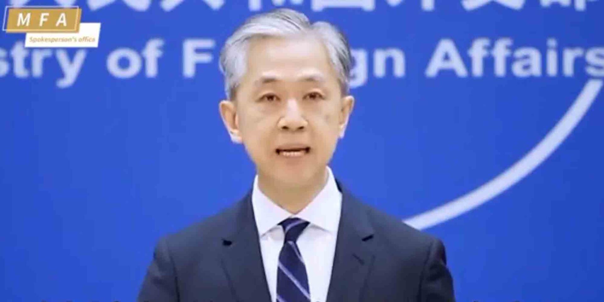 Ο υπουργός Εξωτερικών της Κίνας, Wang Wenbin