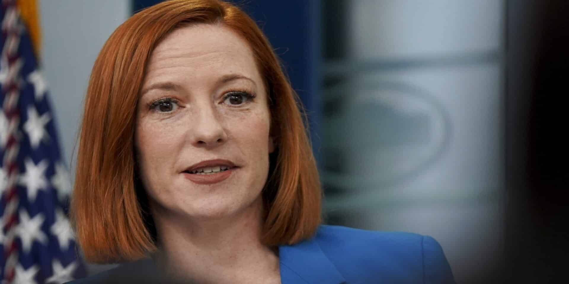 Η Τζεν Ψάκι, εκπρόσωπος του Λευκού Οίκου