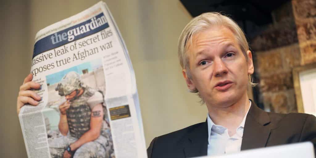 Ο ιδρυτής του Wikileaks, Τζούλιαν Ασάνζ