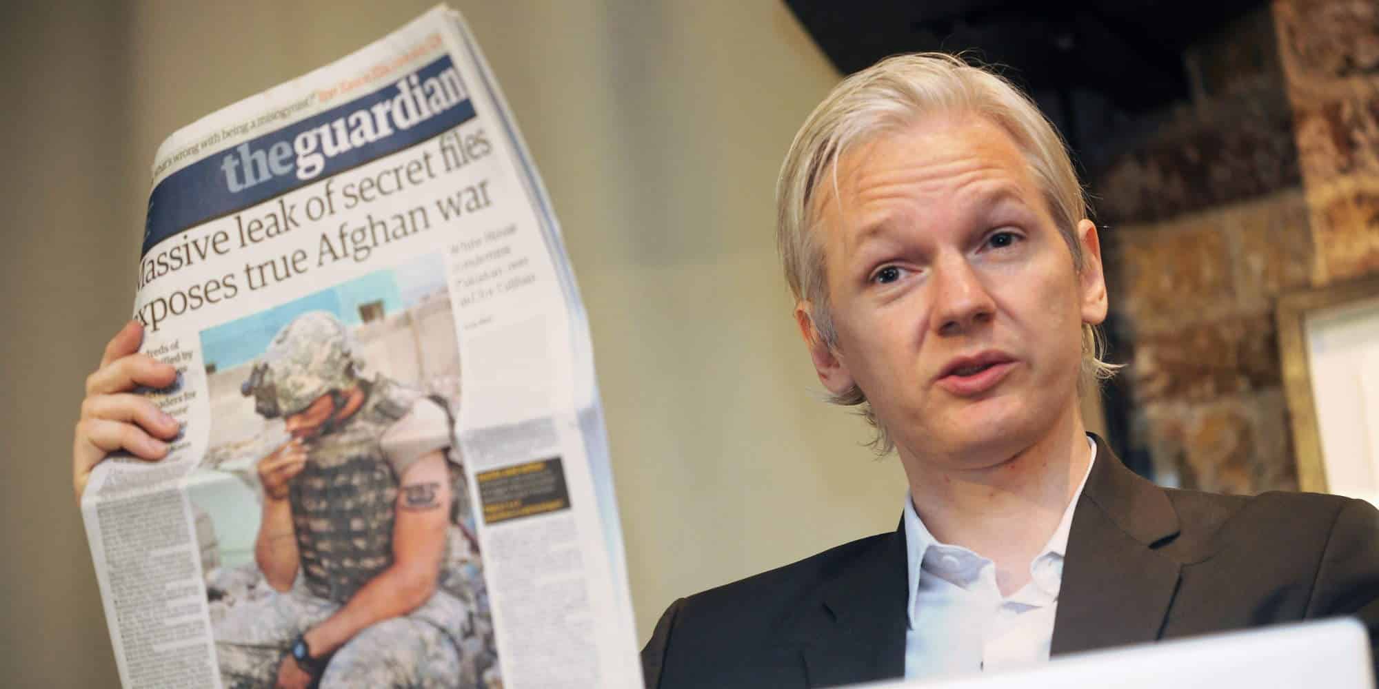 Ο ιδρυτής του Wikileaks, Τζούλιαν Ασάνζ