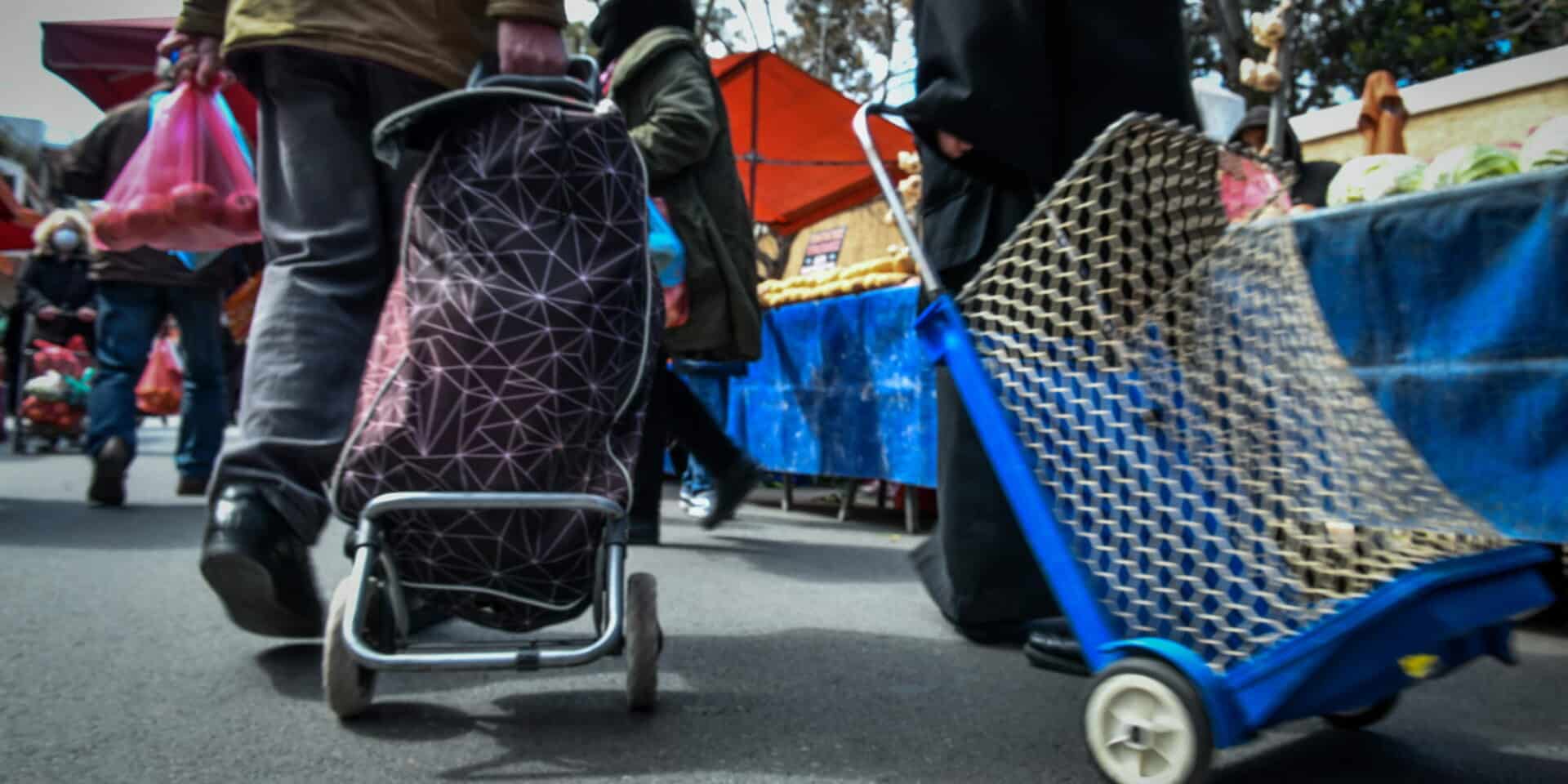 Καροτσάκια λαϊκής αγοράς
