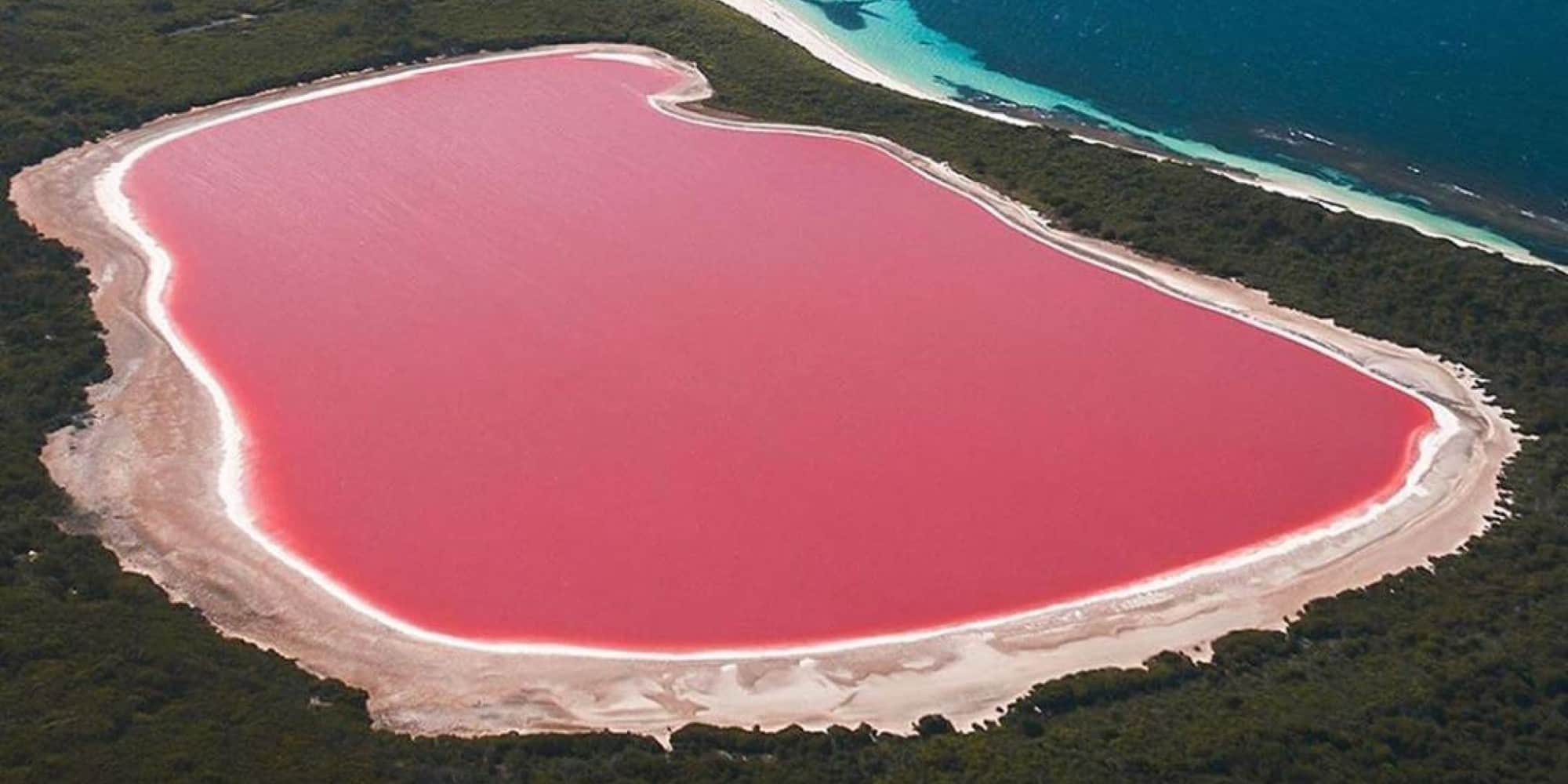 Η λίμνη Χίλιερ στην Αυστραλία