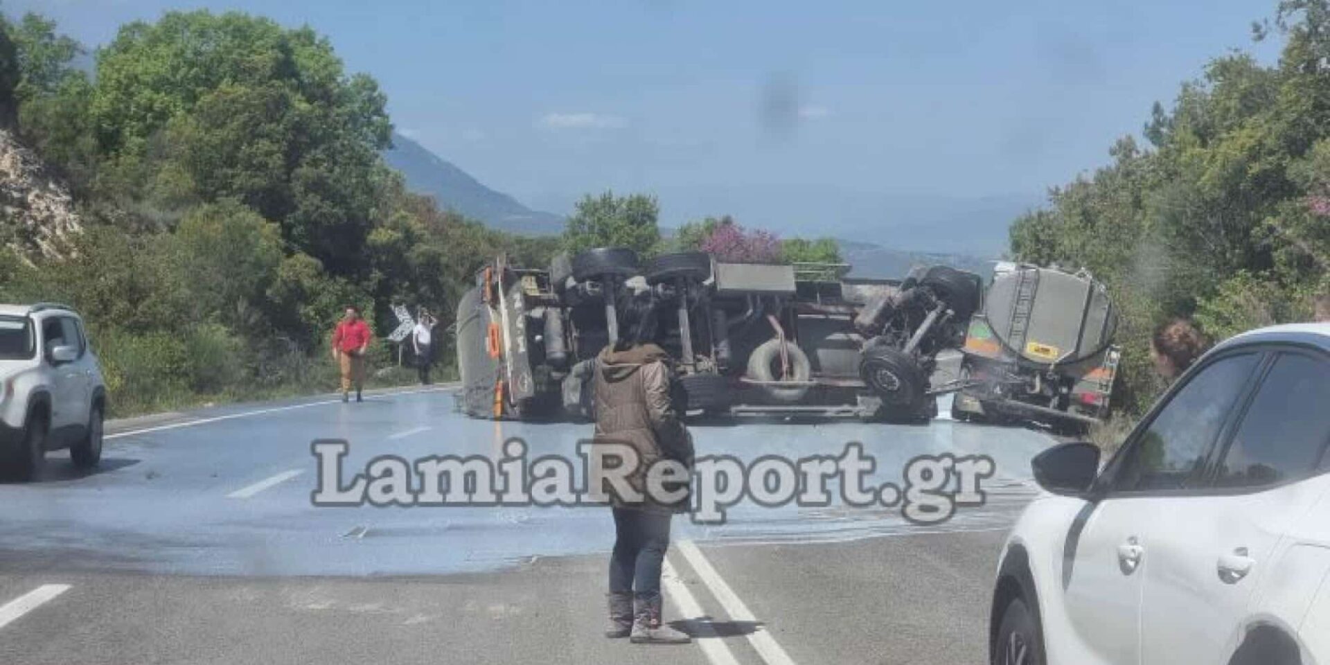 Τροχαίο στη Λαμία