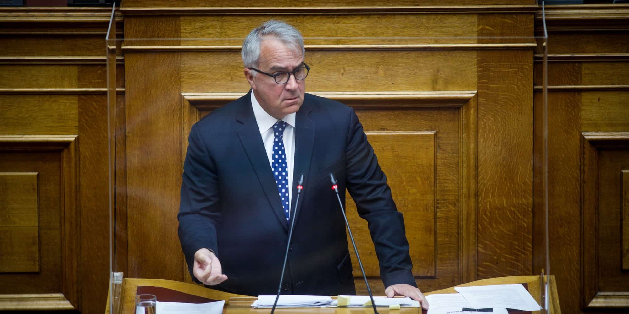 Ο υπουργός Εσωτερικών, Μάκης Βορίδης ασκεί κριτική στον ΣΥΡΙΖΑ