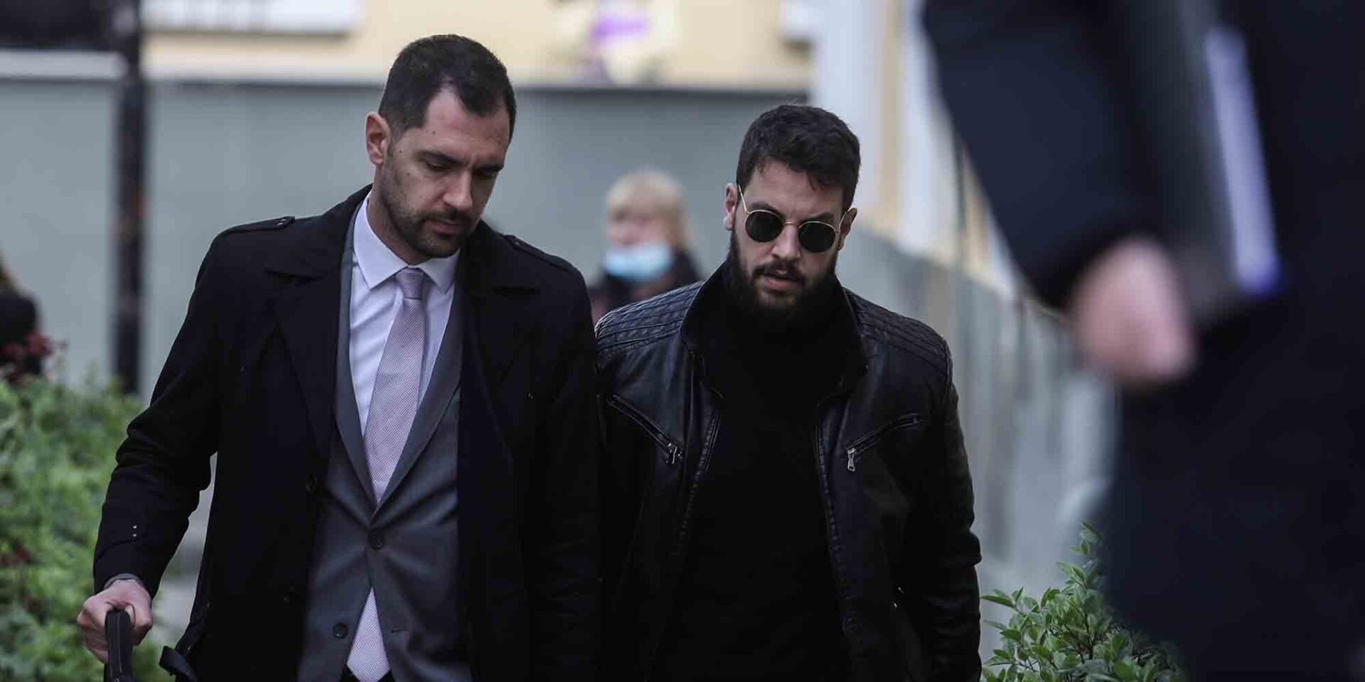 Ο Μάνος Δασκαλάκης στα δικαστήρια για κατάθεση
