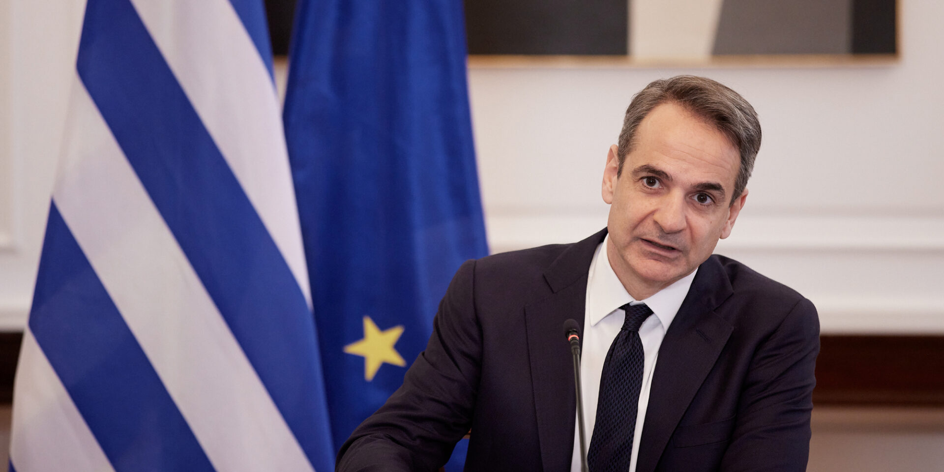 Ο πρωθυπουργός Κυριάκος Μητσοτάκης/ Γραφείο Τύπου Πρωθυπουργού/ Δημήτρης Παπαμήτσος