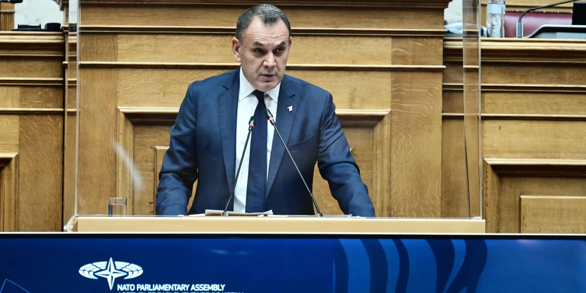 Ο υπουργός Εθνικής Άμυνας Νίκος Παναγιωτόπουλος