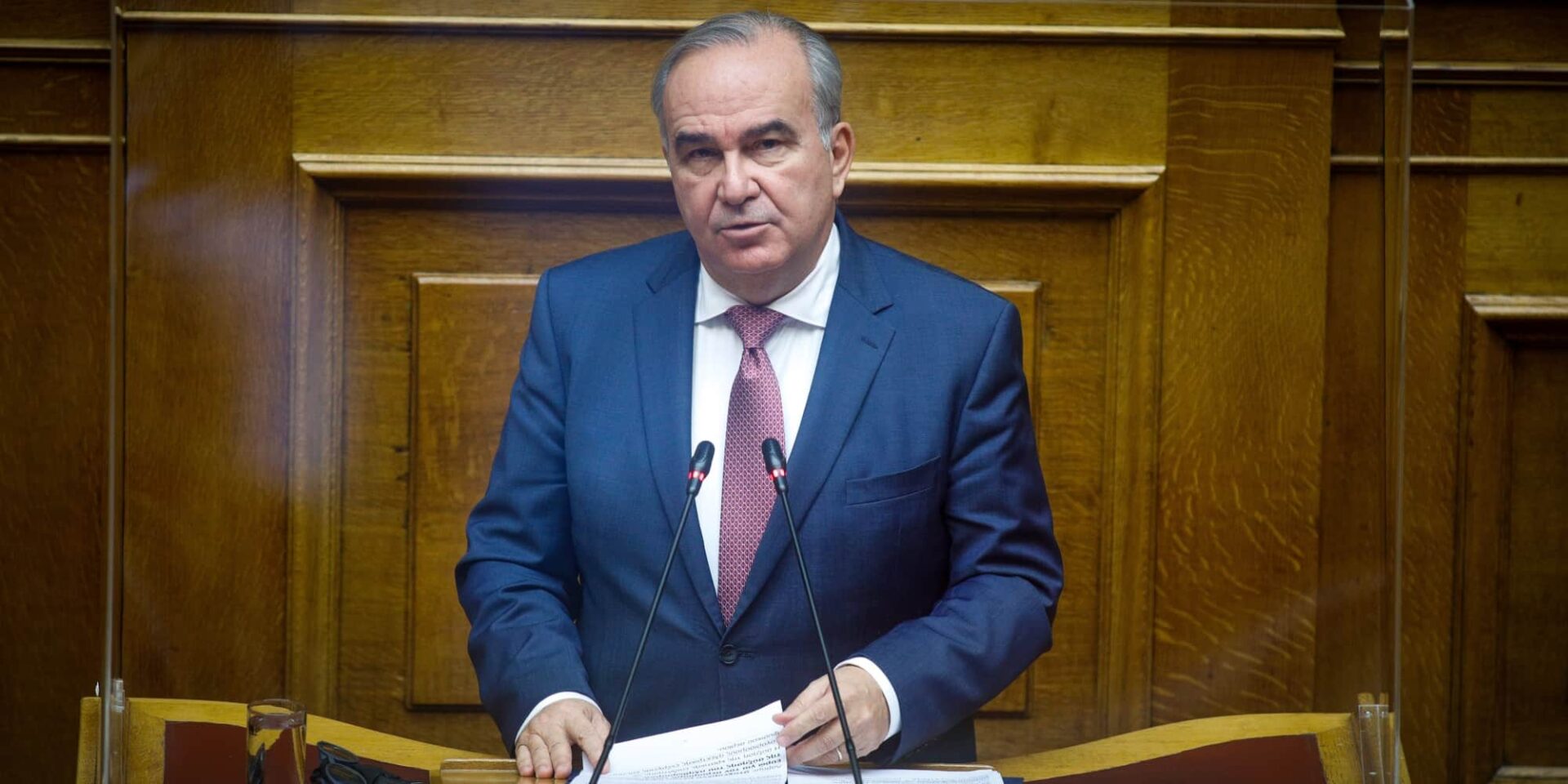 Ο αναπληρωτής υπουργός Ανάπτυξης, Νίκος Παπαθανάσης