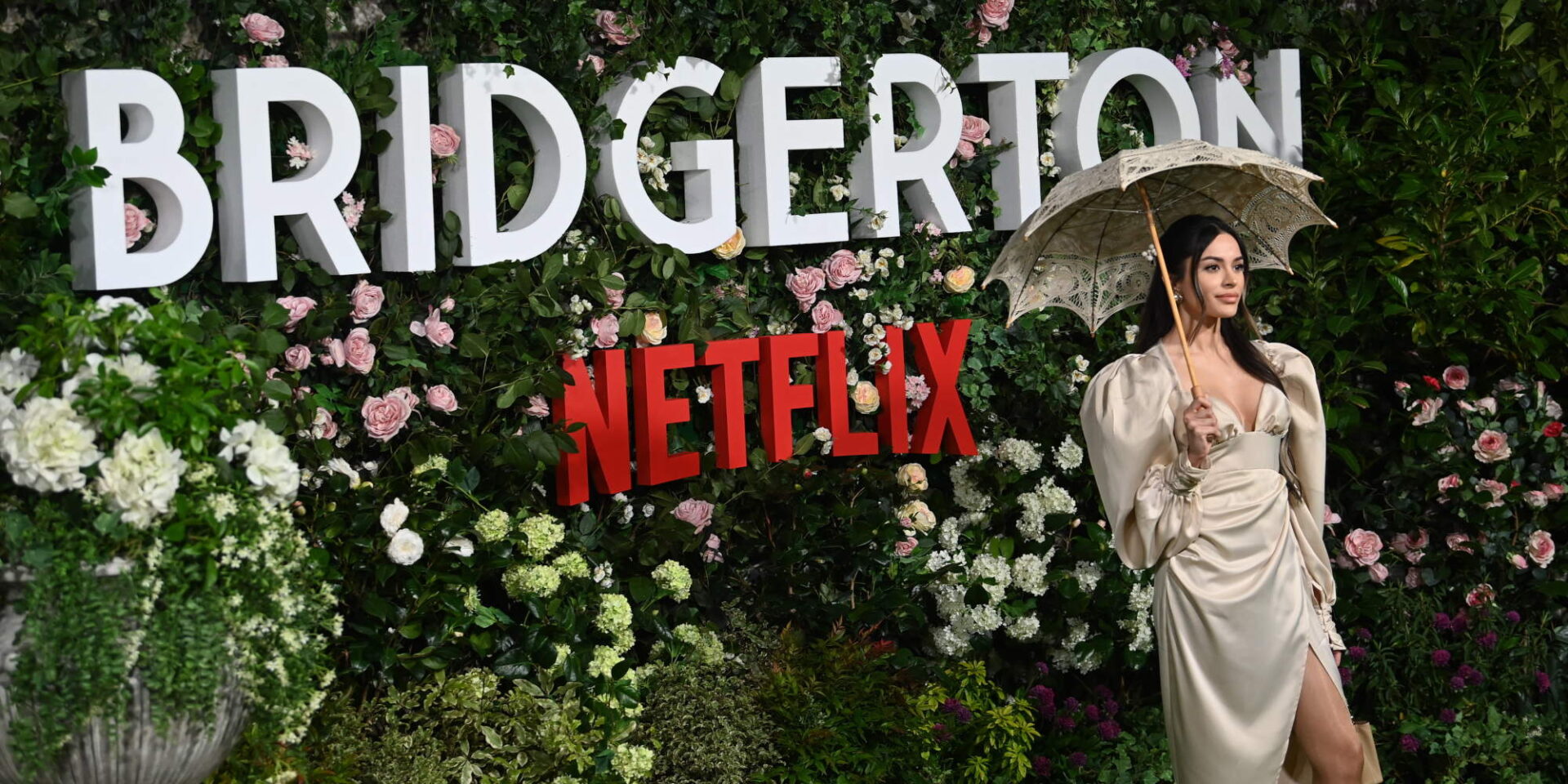 Από παρουσίαση της σειράς Bridgerton του Netflix