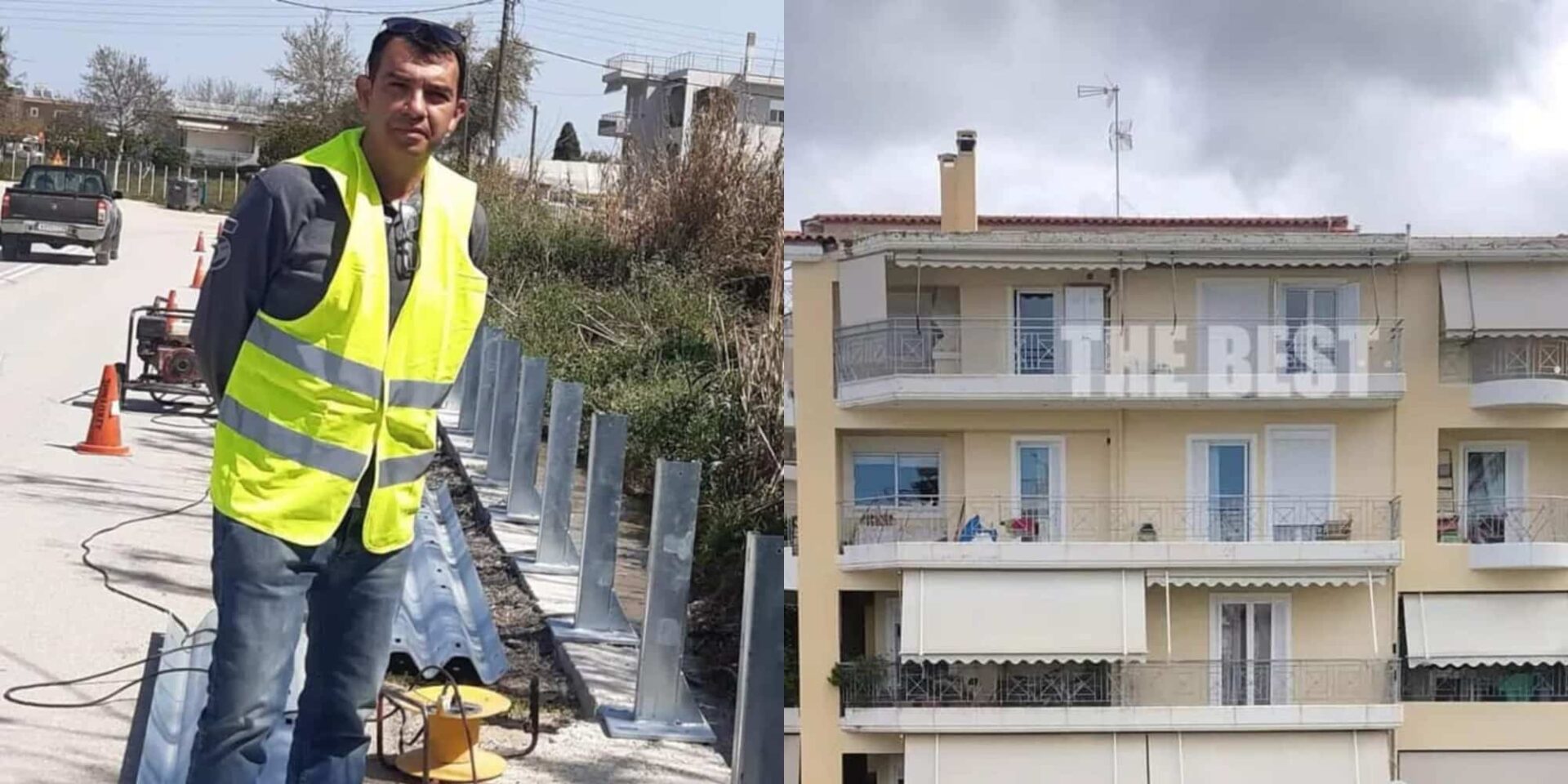 Ο 50χρονος που έπεσε από τον τέταρτο όροφο πολυκατοικίας