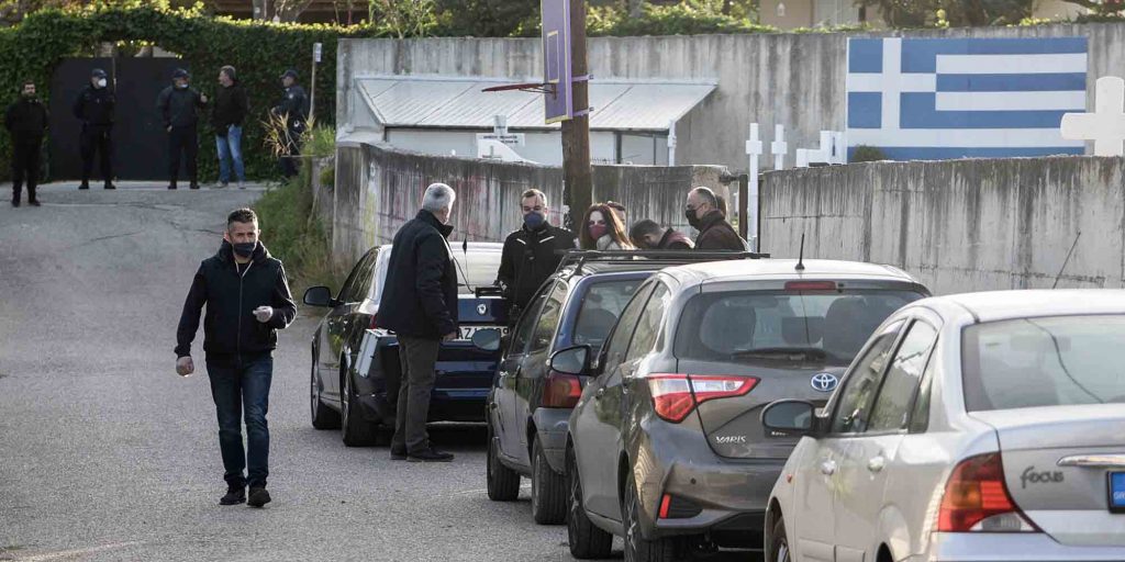 Εικόνα από το νεκροταφείο της Πάτρας