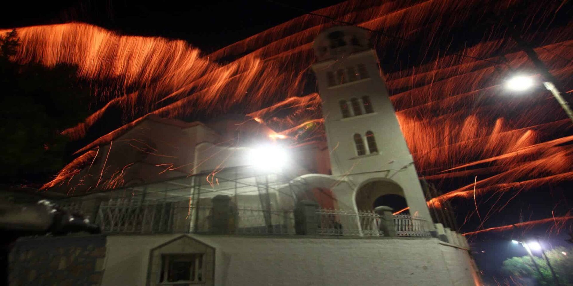 Ρουκετοπόλεμος στην Χίο