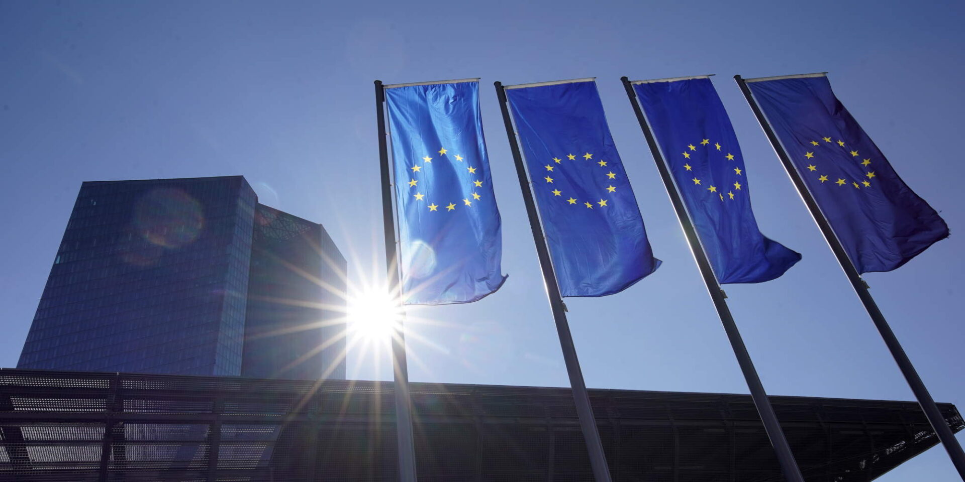 Σημαίες της ΕΕ στη σειρά