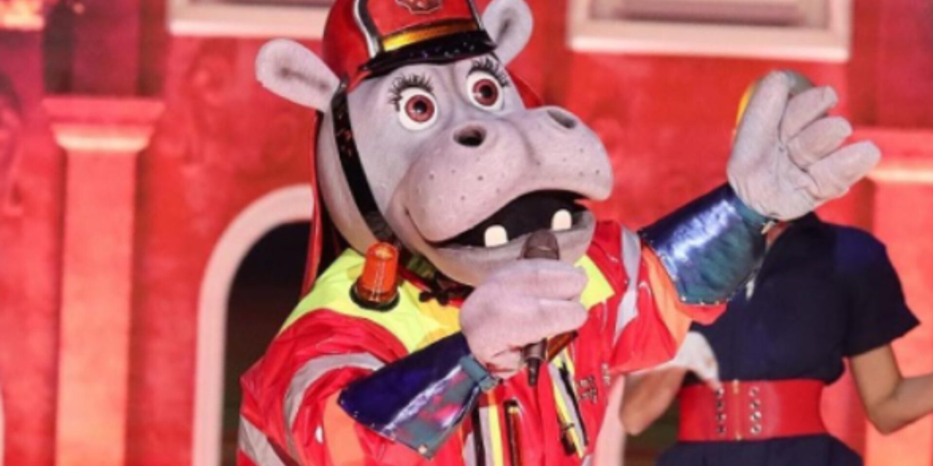 Ο ιπποπόταμος από το Masked Singer