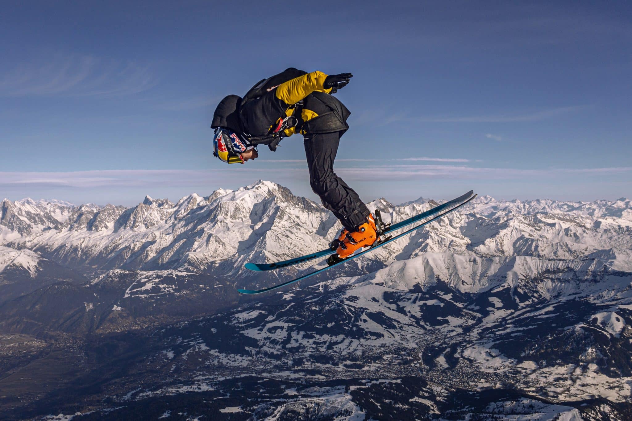 O Fred Fugen κάνει σκι στους αιθέρες