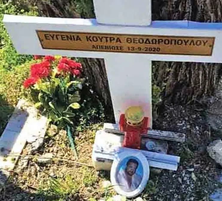 Ο τάφος της σπιτονοικοκυράς του ζεύγους Δασκαλάκη - Πισπιρίγκου στην Πάτρα