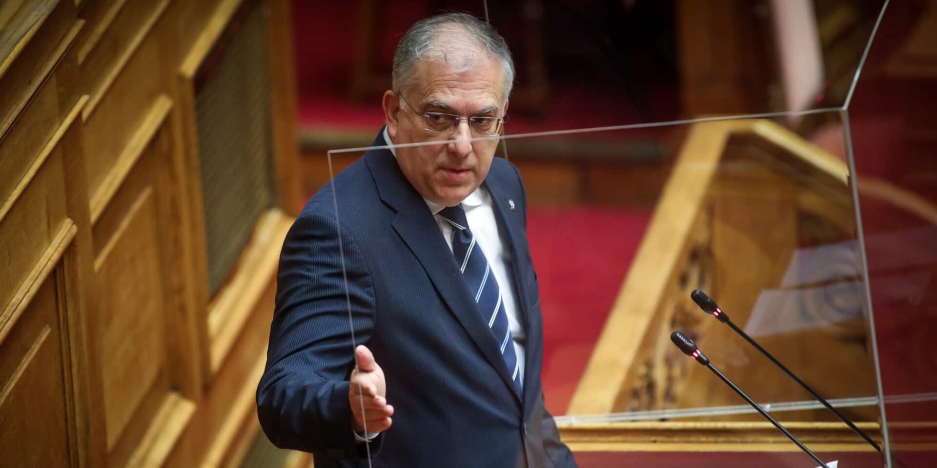 Ο υπουργός Προστασίας του Πολίτη, Τάκης Θεοδωρικάκος