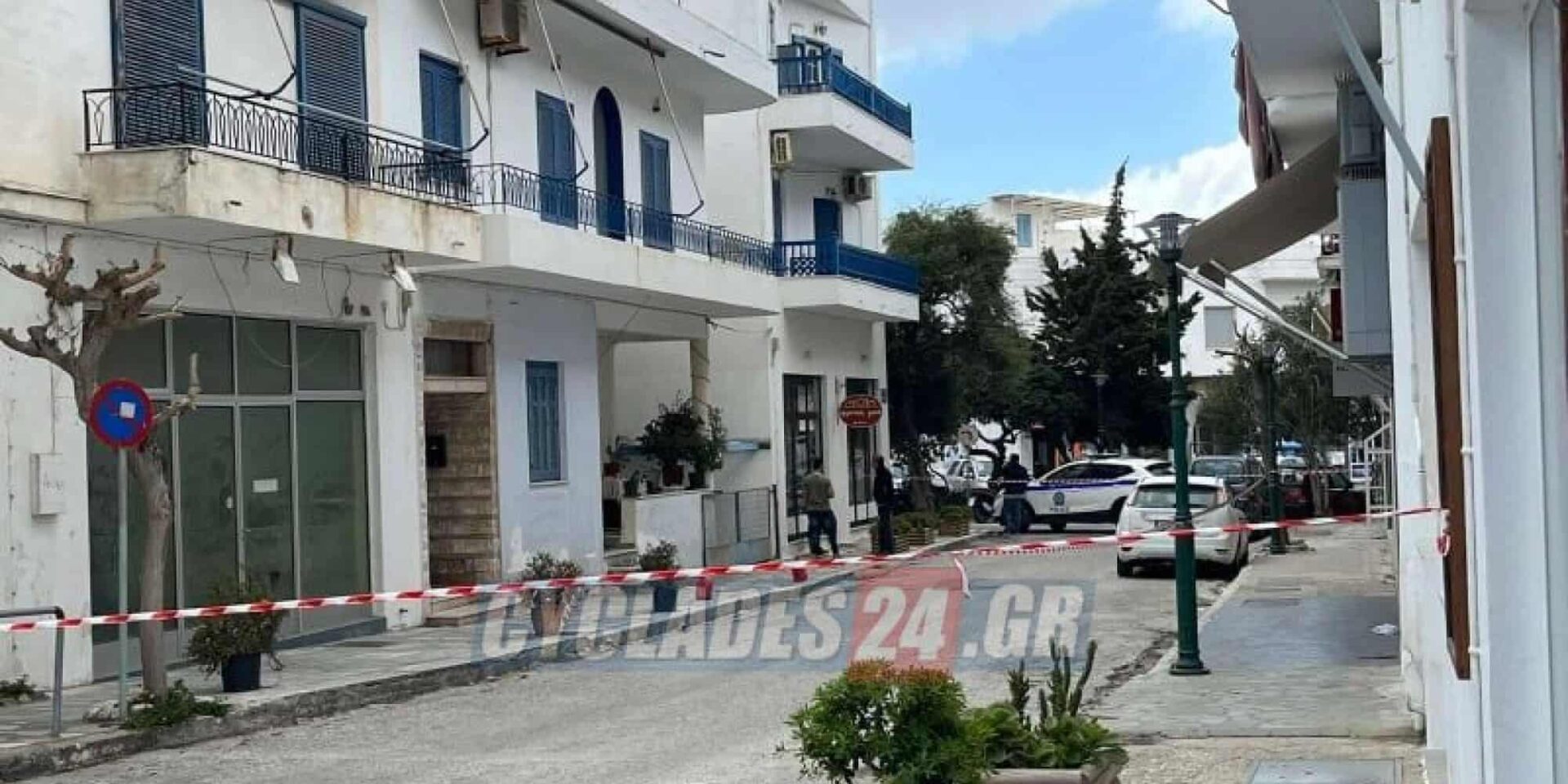 Το σημείο που έγινε η δολοφονία του 50χρονου στην Τήνο