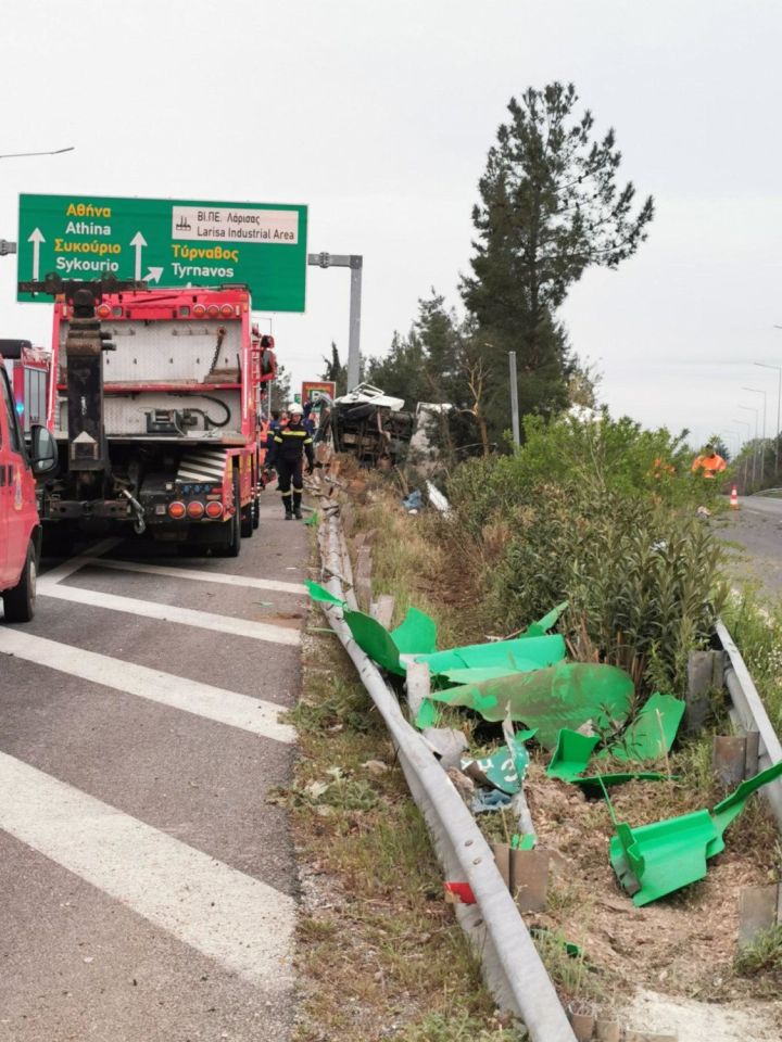 Θανατηφόρο τροχαίο στη Λάρισα με έναν νεκρό/ larissanet