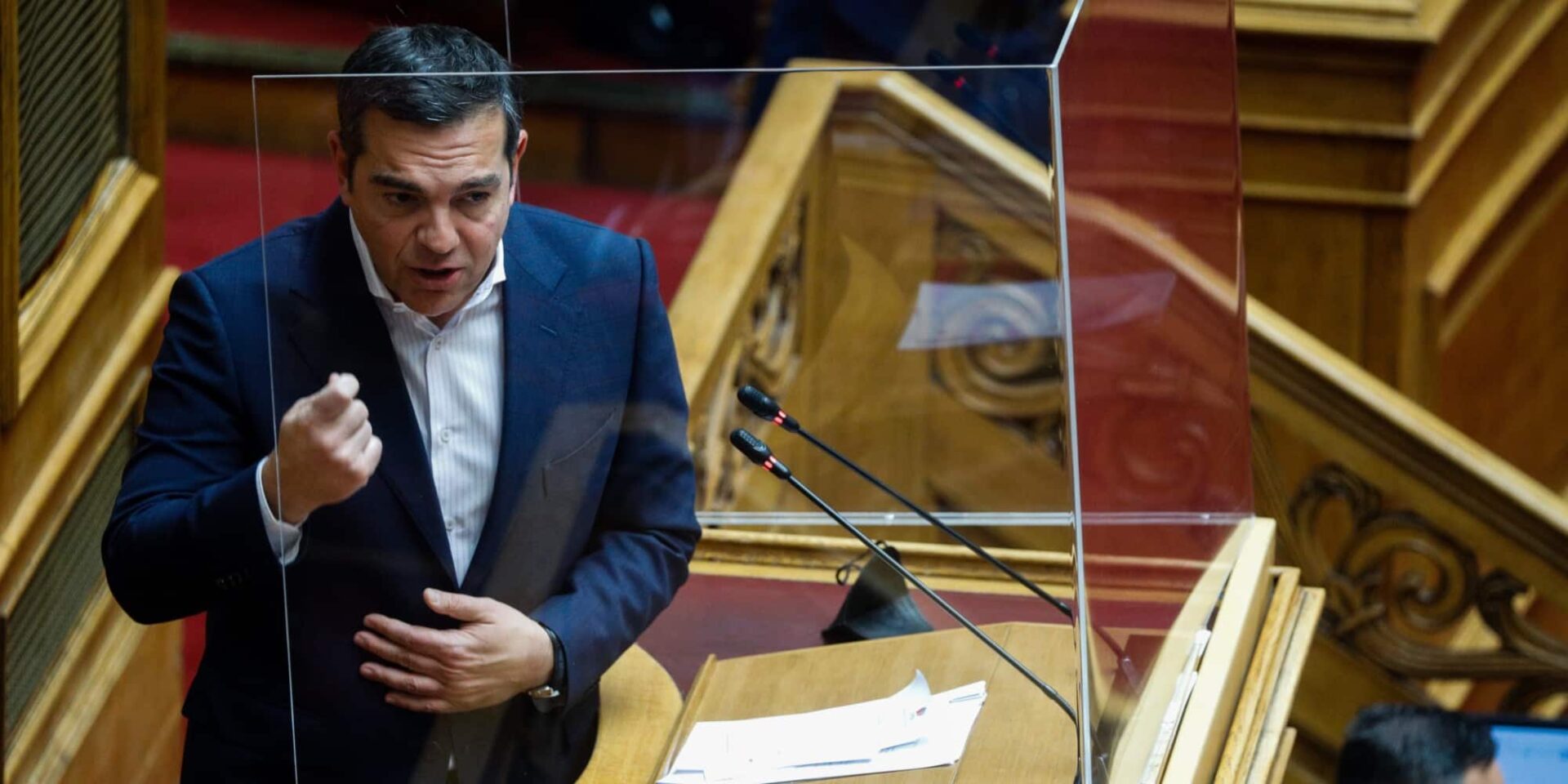 O πρόεδρος του ΣΥΡΙΖΑ, Αλέξης Τσίπρας