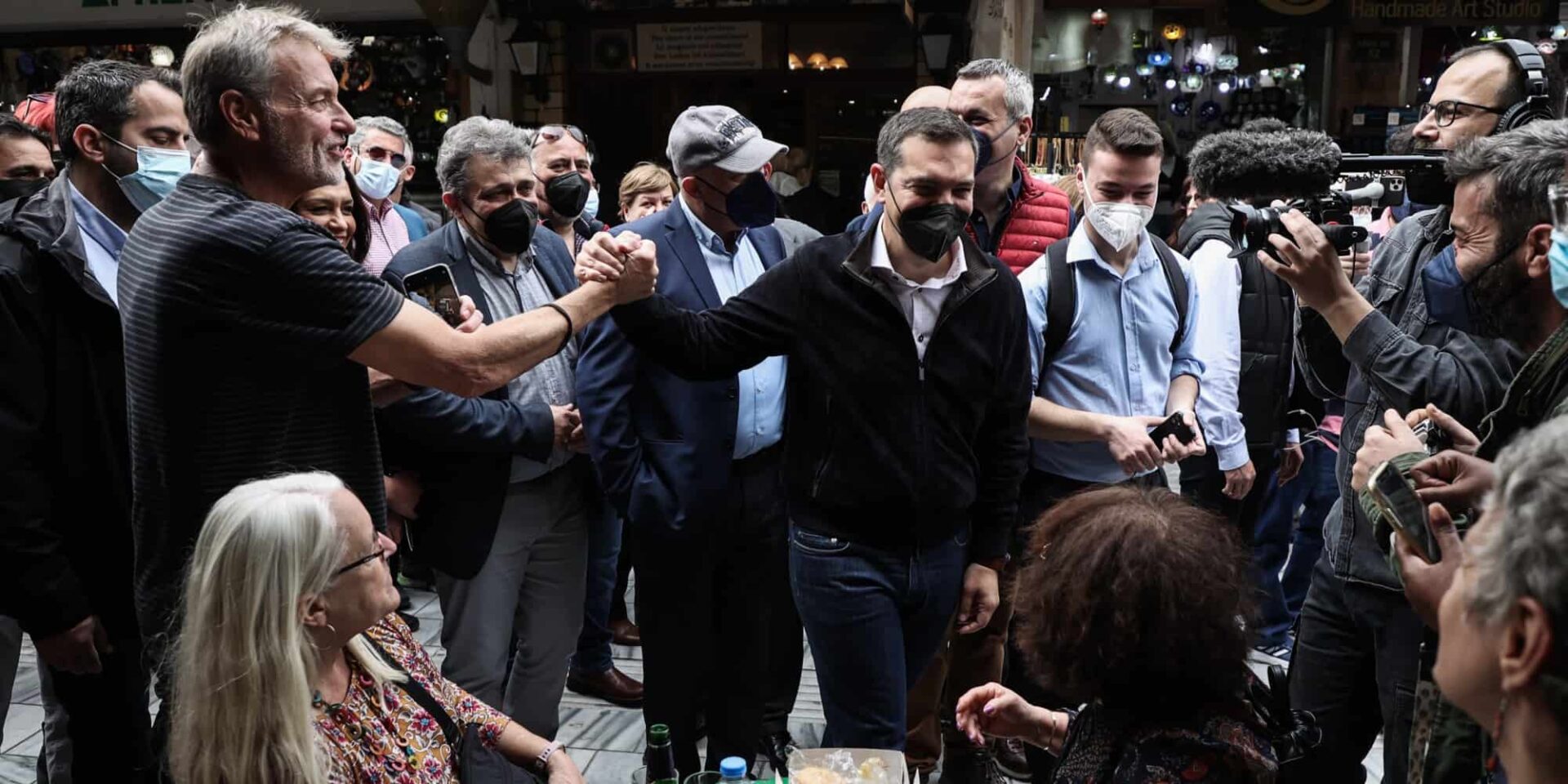 Ο Αλέξης Τσίπρας στο Ηράκλειο