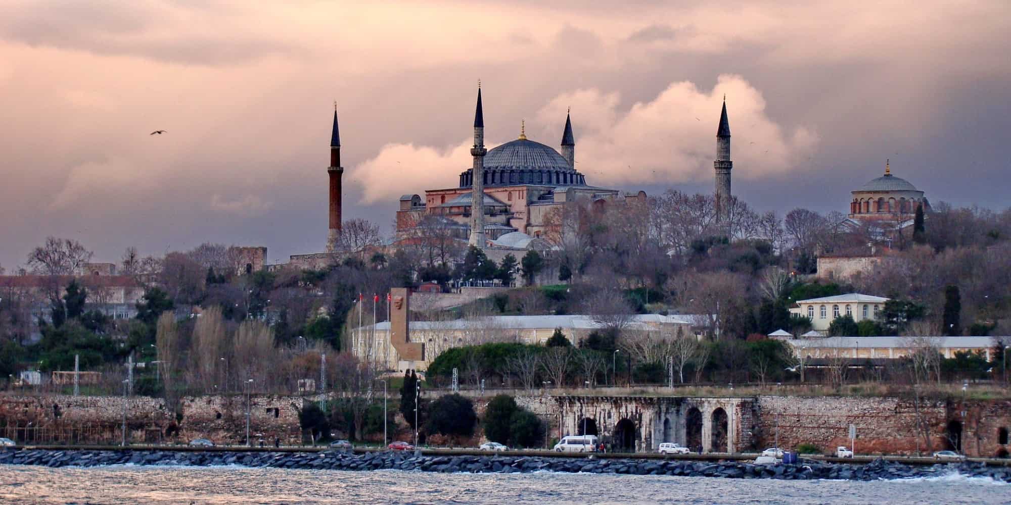 Ο Βόσπορος στην Κωνσταντινούπολη στην Τουρκία