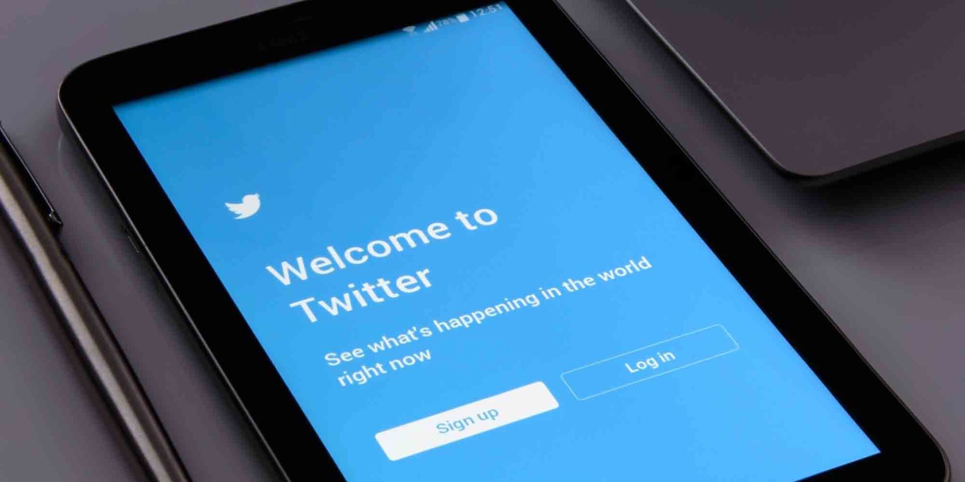 Το twitter σε τάμπλετ