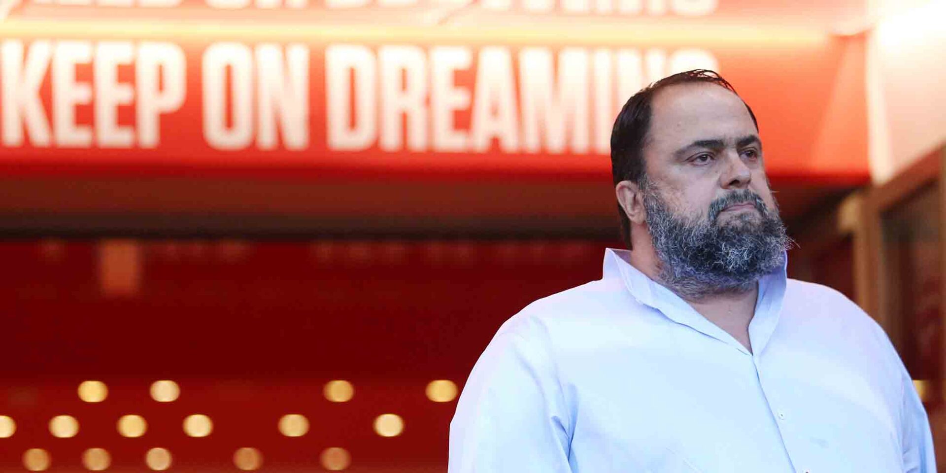 Ο πρόεδρος της ΠΑΕ Ολυμπιακός, Βαγγέλης Μαρινάκης