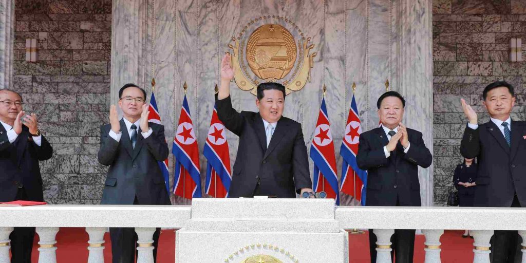 Ο ηγέτης της Βόρειας Κορέας Κιμ Γιονγκ Ουν στην «Ημέρα του Ήλιου»