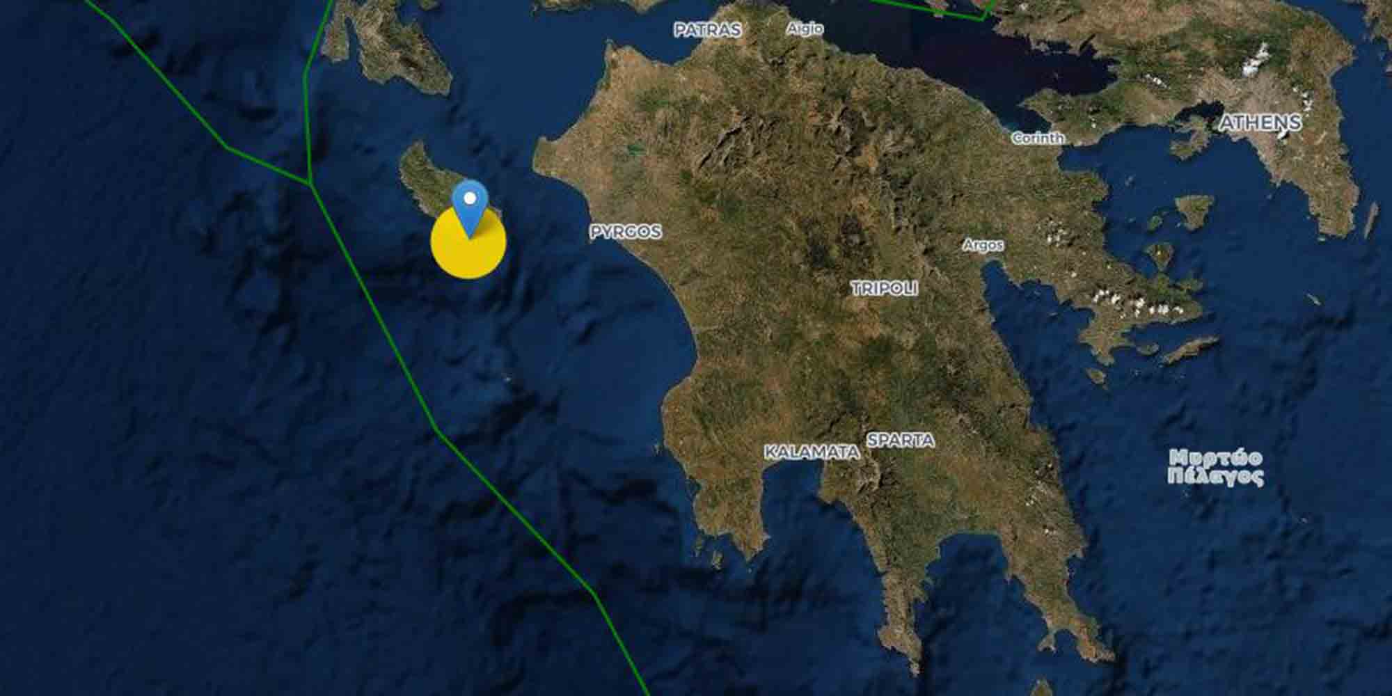Ισχυρές σεισμικές δονήσεις στη Ζάκυνθο