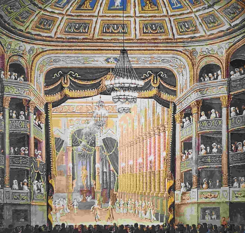Το 1826 η σκηνή του Παρισιού στην οδό Peletier φιλοξενεί την πρεμιέρα της Κορίνθου