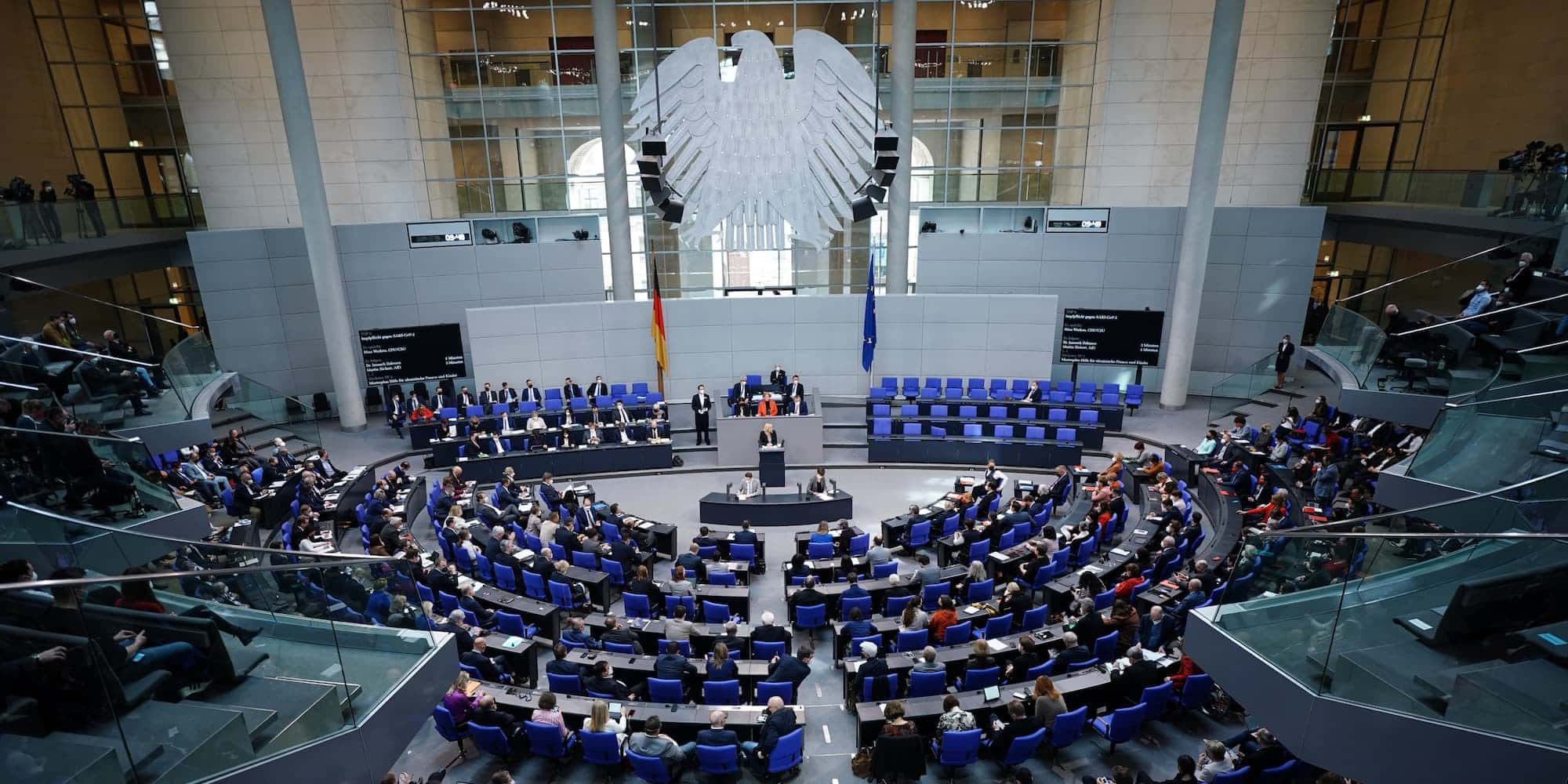 Το γερμανικό κοινοβούλιο στο Βερολίνο