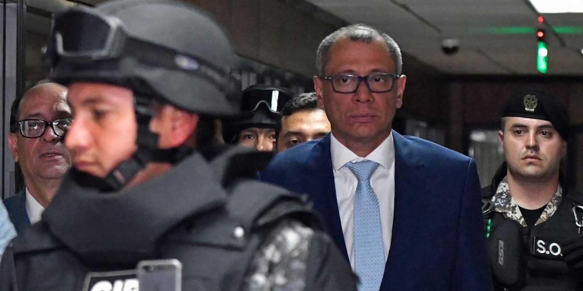 Ο πρώην αντιπρόεδρος στον Ισημερινό, Χόρχε Γκλας