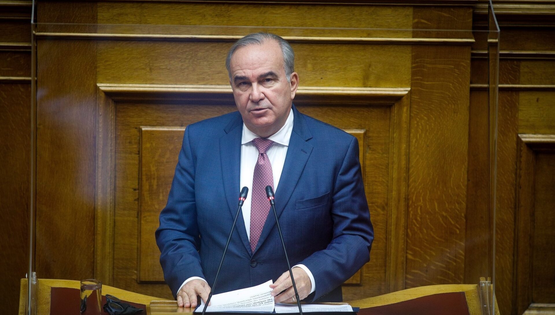 Ο Νίκος Παπαθανάσης