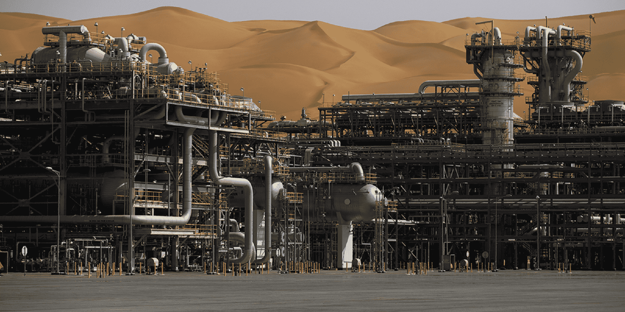 Πετρελαιοπηγή στη Σαουδική Αραβία