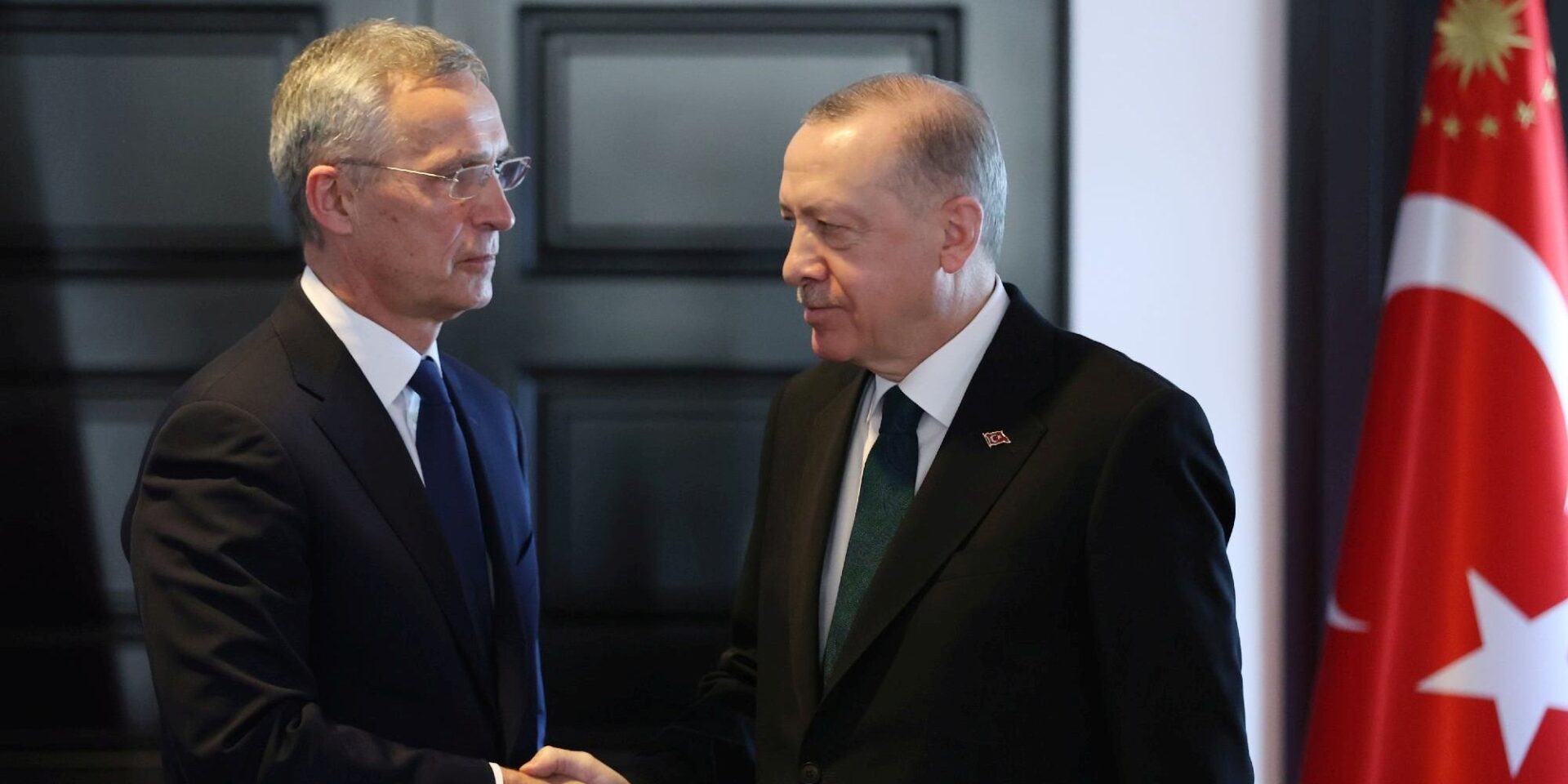 Ο Γενς Στόλτενμπεργκ και ο Ταγίπ Ερντογάν