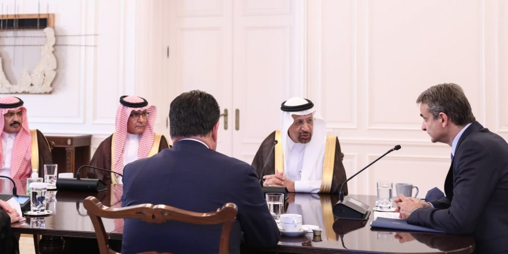 Με το βλέμμα στις συμφωνίες Ελλάδας - Σαουδικής Αραβίας στη συνάντηση του Μητσοτάκη με τον διάδοχο του θρόνου