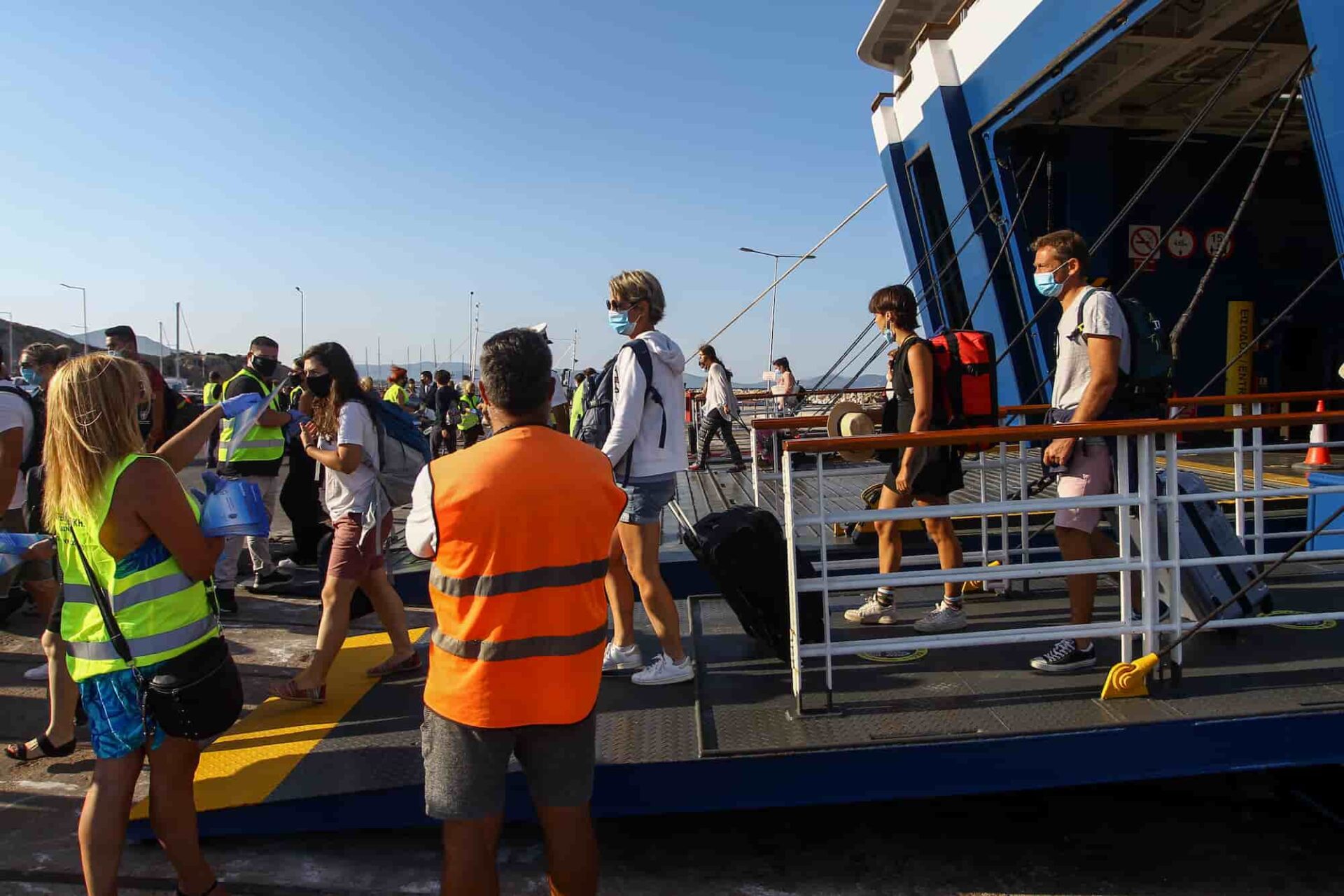Ταξιδιώτες σε πλοίο