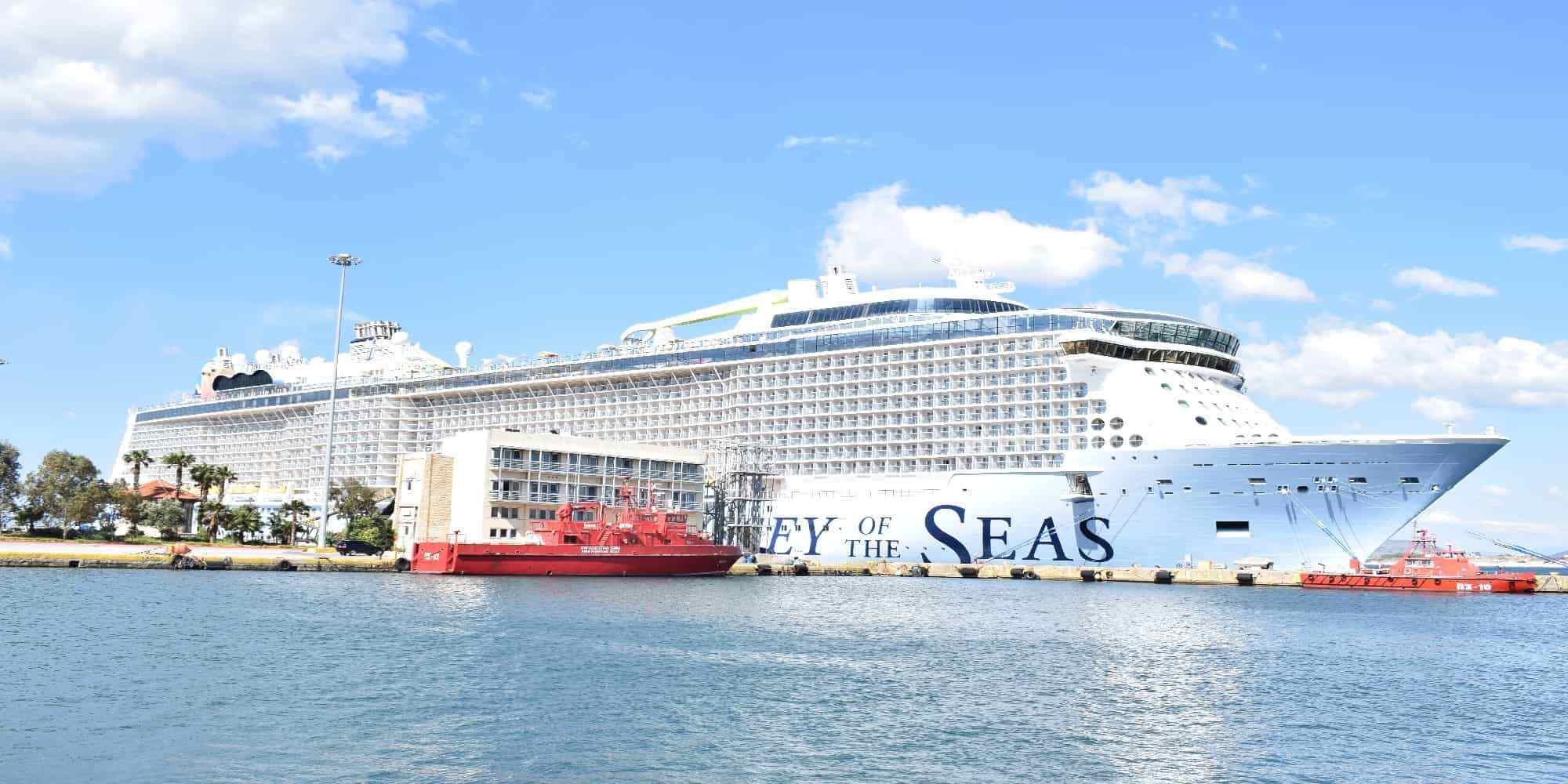 Κρουαζιερόπλοιο «Odyssey of the Seas»στον Πειραιά