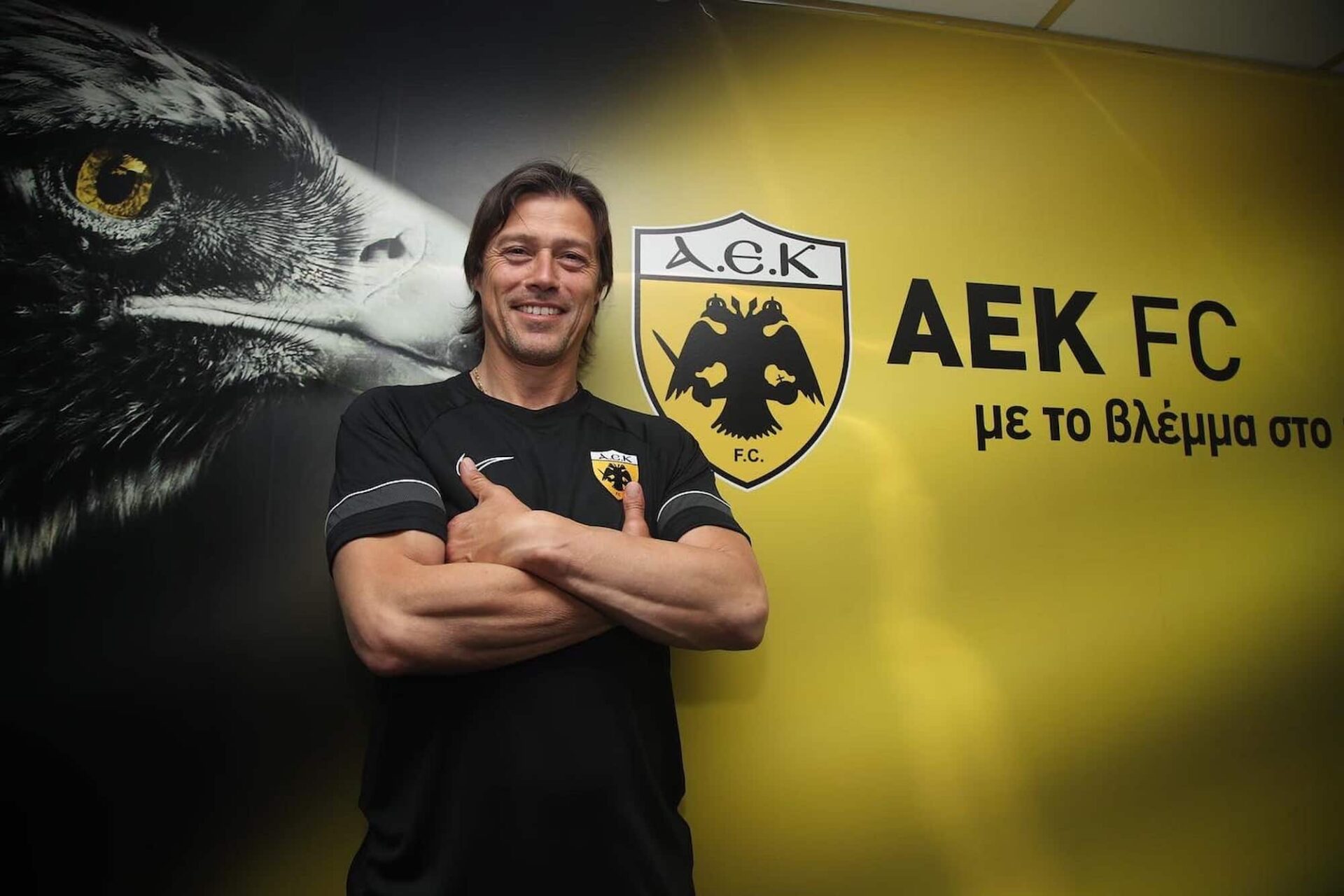 Ο Ματίας Αλμέιδα προπονητής της ΑΕΚ