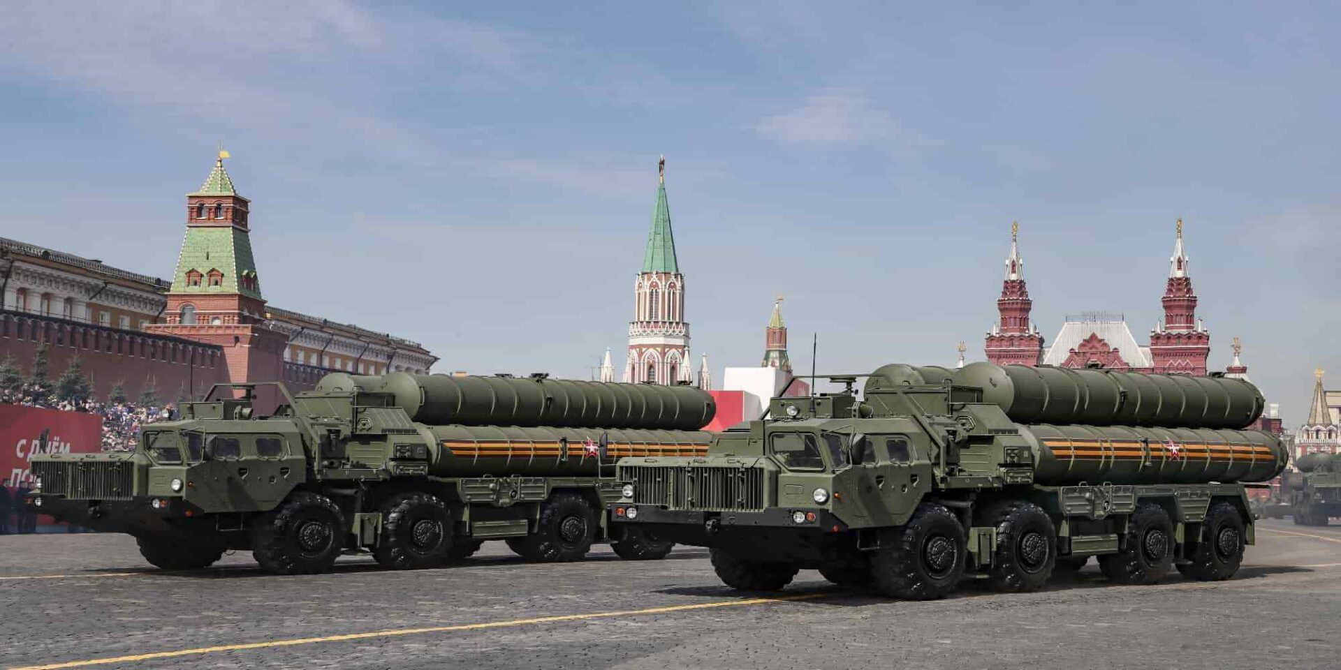 S-400 στην Κόκκινη Πλατεία στη Μόσχα, Ρωσία