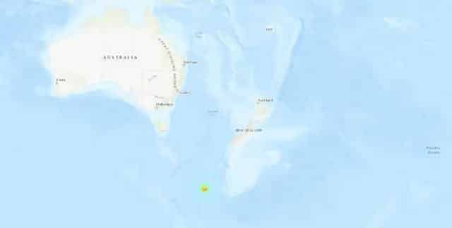 Σεισμός ανάμεσα στην Αυστραλία και τη Νέα Ζηλανδία