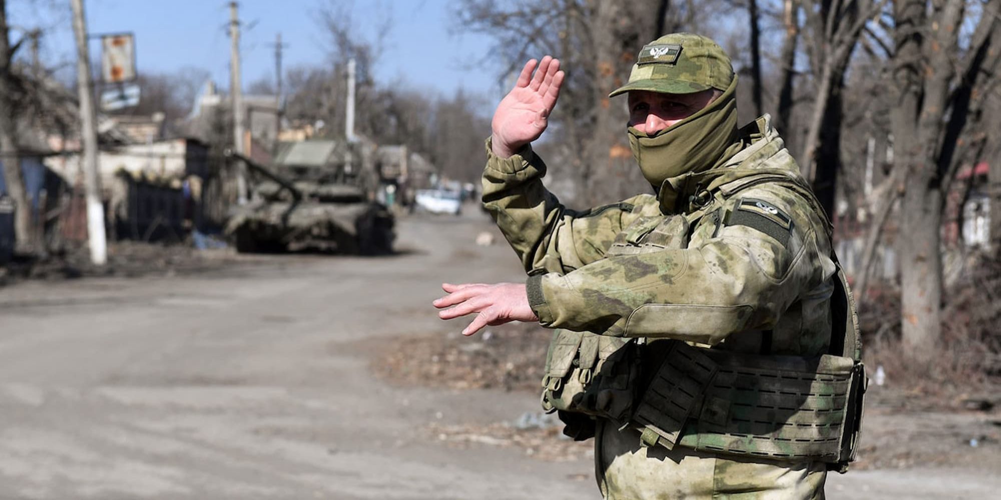 Ρώσος στρατιώτης στην Ουκρανία