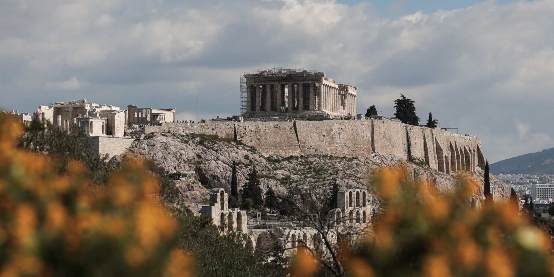 Το μνημείο του Παρθενώνα στην Ακρόπολη