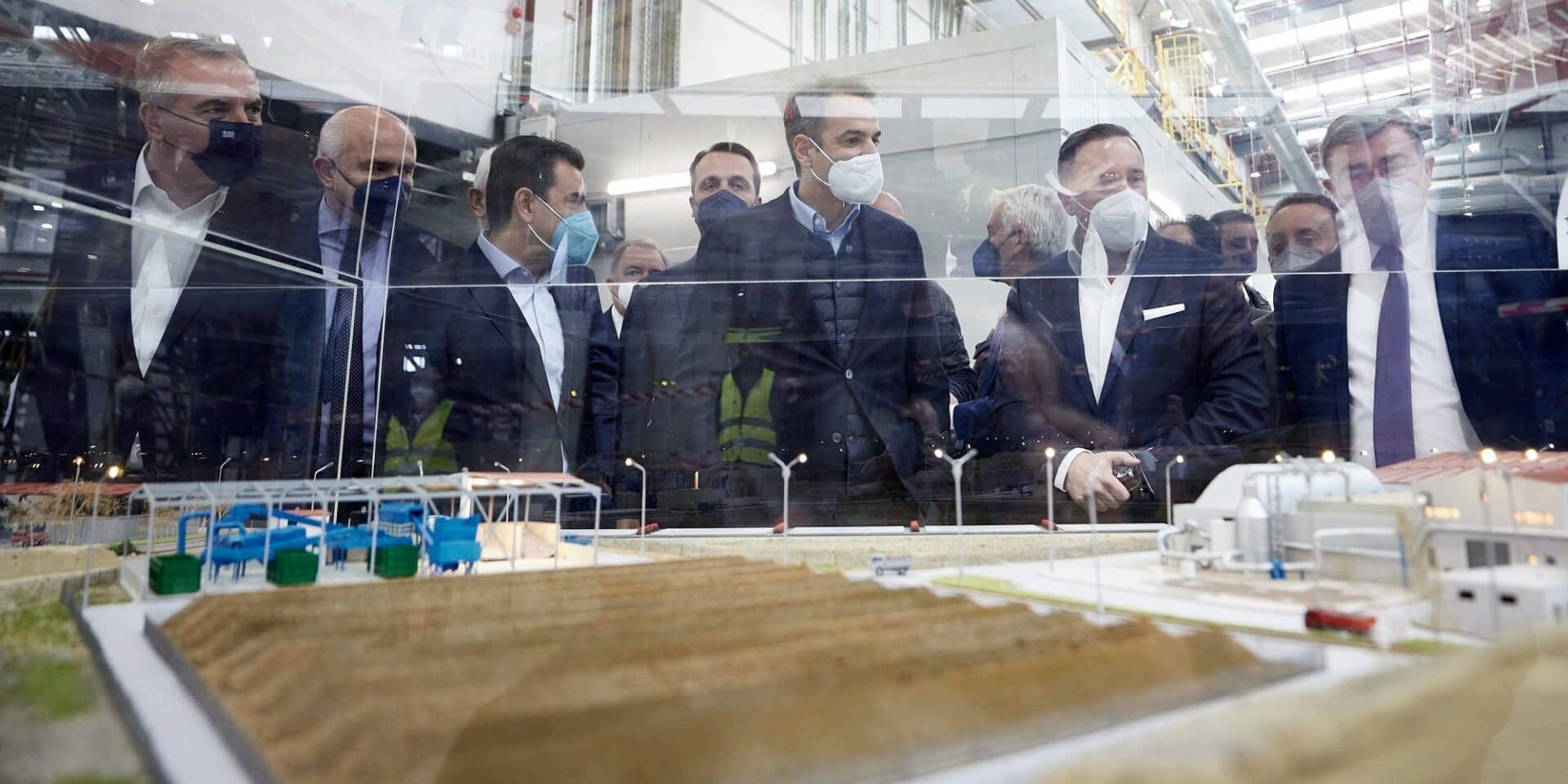 Ο Κυριάκος Μητσοτάκης στην Αλεξανδρούπολη