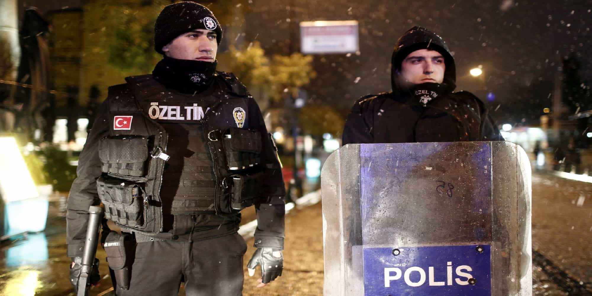 Αστυνομικοί στην Τουρκία