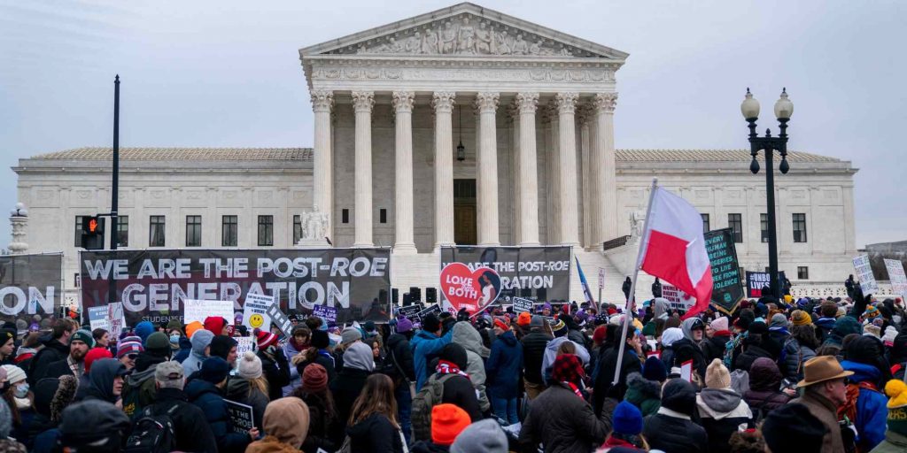 Διαδηλώσεις στις ΗΠΑ για τον νόμο της άμβλωσης